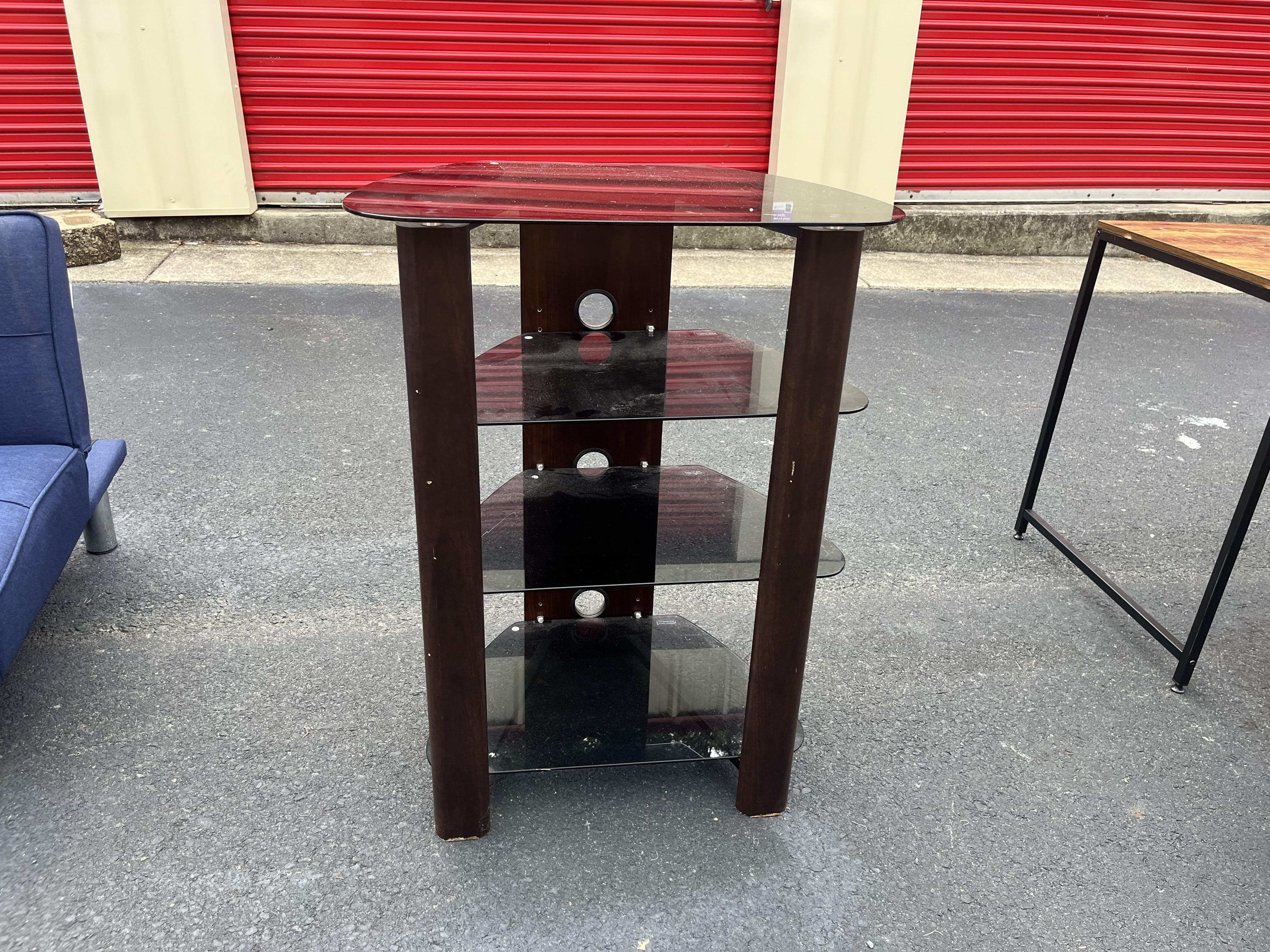 TexMex Furniture and Detailing Co Donation Bin Item 3 Tier Tv Stand